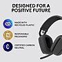 Logitech Zone Vibe 100 Wireless Noise Canceling Bluetooth Headset, Graphite (981-001256)~#|#~97FE7AB2-17C6-4B31-9006AE715974DE72_sc7