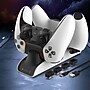 Nyko Charge Base Edge, Playstation 5 Compatible, Black/White (83314)~#|#~98042EF0-3E9A-4CE8-B666C5EA1977F85B_sc7