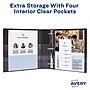 Avery TouchGuard Protection Heavy Duty 1 1/2" 3-Ring View Binders, Slant Ring, White (17142)~#|#~9807BE37-B12A-40F7-BD6469F23387E6DD_sc7