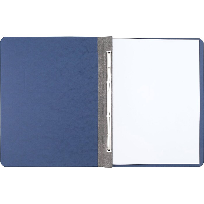 ACCO 2-Prong Report Cover, Letter Size, Dark Blue (A7025973) | Staples
