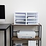 Thinkspace Literature organizer 8-Compartment Literature Organizers, 21" x 12.25", White (39444)~#|#~98102386-37F5-4971-8302256214391D58_sc7