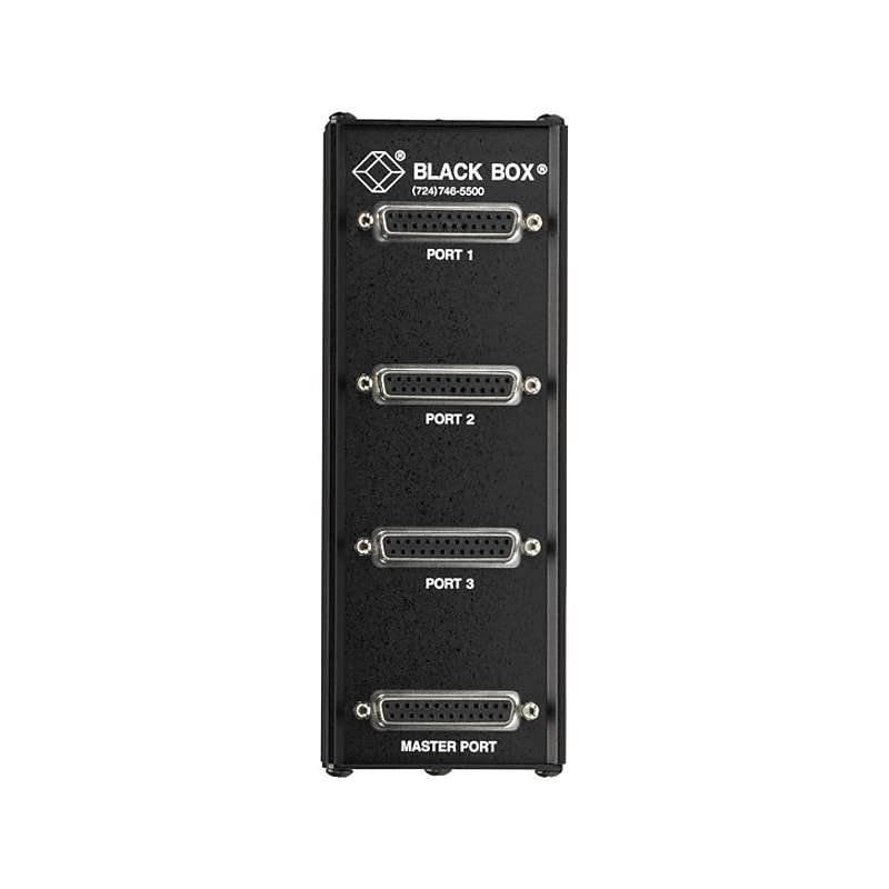 Black Box RS232 Splitter 3-Port RS232 Passive Splitter - DB25, (TL073A-R4) image 1