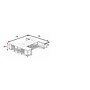 Boss Office Products Simple System 60"W L-Shaped Desk with File Pedestal, White, 4/Set (SGSD018-101-WT)~#|#~981A3FC8-47B5-4986-AE61D3D94A42B84D_sc7