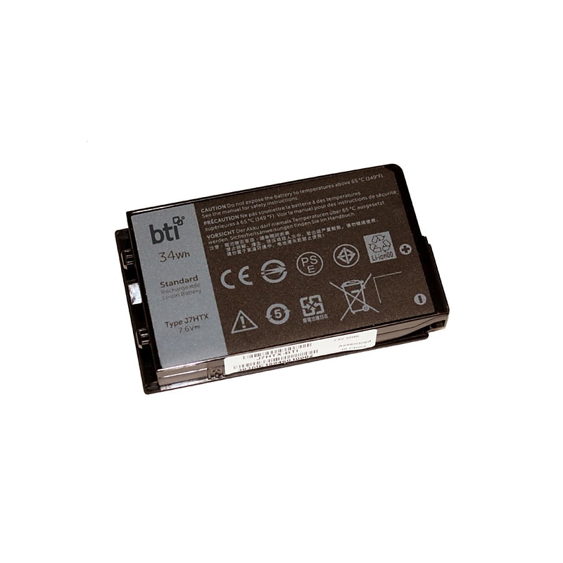 Battery Technology Laptop Battery for Dell Latitude Tablet PC, Black (451-BCDH-BTI) image 1