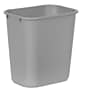 Rubbermaid Indoor Trash Can w/ No Lid, Gray Plastic, 10.25 Gal. (FG295700GRAY)~#|#~9823083B-E216-434F-8DEE317EE9F0513C_sc7