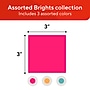 Staples Pop‑Up Sticky Notes, 3" x 3", Assorted Colors, 600 Sheets – Dispenser‑Ready Notes for Reminders & Office Use~#|#~98300B84-3569-4A05-BEF9292897B7C922_sc7
