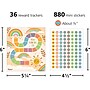 Teacher Created Resources Super Star Reward Trackers with Stickers, 5.25" x 6", Multicolored, 3 Packs/Bundle (TCR6868-3)~#|#~98312E31-91FB-4E35-9B61A9140ACDE724_sc7