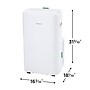 Frigidaire 115-Volt 14000 BTU 10000 (BTU DOE) Portable Air Conditioner, WiFi Enabled, White (FHPH142AA1)~#|#~9833BBFC-0284-4A90-9D75F5398BC3518B_sc7