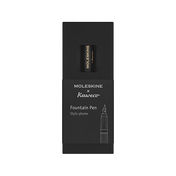 Moleskine Kaweco Fountain Pen, Medium Nib, Black (8056598854909