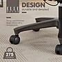 Elle Decor Rivendell AIR Lumbar Ergonomic Vegan Leather Swivel Executive Chair, Mocha Brown (60124-MBRN)~#|#~98383D28-FD82-4E69-93A5F16BFD8FB0F4_sc7