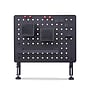 StarTech 1612B 13H x 17W Desk Pegboard, Black, 1 Pack (1612B-DESK-PEGBOARD)~#|#~98384BDF-6BFB-4BFB-8990F2355871F76C_sc7