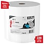 WypAll PowerClean X70 Cloths, 9.75" x 13", White, 220 Sheets/Roll, 3 Rolls/Carton (83571)~#|#~9838D15B-DCE2-4E30-9CED4553F5940552_sc7