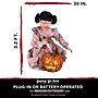 Haunted Hill Farm Lunging Pumpkin Carver Zombie Girl with Jack O'Lantern by Tekky (HHPMPCVR-FLSA)~#|#~983A2428-7D8F-497B-BD8E4D2E75F61BC4_sc7
