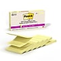 Post-it Recycled Pop-up Super Sticky Notes, 3" x 3", Canary Collection, 70 Sheets/Pad, 6 Pads/Pack (R330R-6SSCY)~#|#~983BF2FB-8DBF-41DF-96938EE5120534DE_sc7