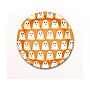 Pukka Party Ghost Halloween Paper Plates, Orange, 8/Pack (PTY552)~#|#~983C258F-86F4-4B8E-84EAEB3C963A367E_sc7