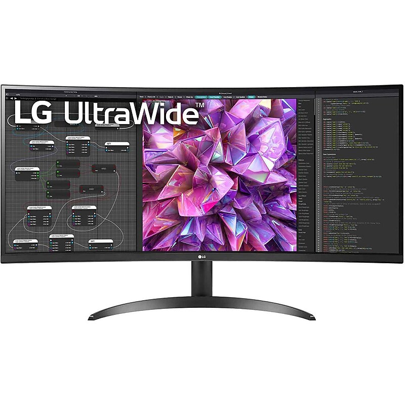 LG BQ60QC 34" 1440p HDR Curved Monitor (34BQ60QC-B) image 1