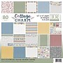 Teacher Created Resources Cottage Charm Project Paper, 12" x 12", Assorted Colors, 80 Sheets/Pack (TCR6117)~#|#~9840DCF2-0C64-4FD8-BC01BD0EA198CF76_sc7
