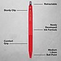 Pilot BP1-RT Retractable Ballpoint Pens, Medium Point, 1.0mm, Red Ink, Dozen (BPR--REDM)~#|#~9840DFEE-A54C-4B96-8A24736C2E065DE1_sc7