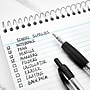 Staples Retractable Ballpoint Pens, Medium Point, 1.0mm, Black Ink, Dozen (50793-CC)~#|#~984522F3-F1ED-4527-84DD21CD2DDC9240_sc7