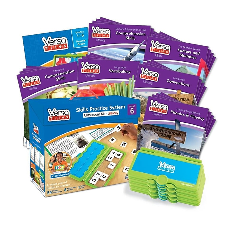hand2mind VersaTiles Grade 6 Literacy Classroom Kit (85865) image 1