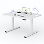 FlexiSpot ET2 55"W Electric Rectangular Adjustable Standing Desk, White ~#|#~984A83D4-A429-4BF6-B69FB55482AE7440_sc7