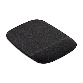 Staples Mouse Pad with Gel Wrist Rest, Black (79054)