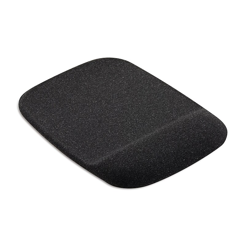 Staples TECH Gel Non-Skid Mouse Pad/Wrist Rest Combo, Black (79054) image 1