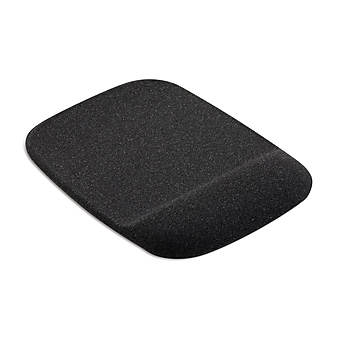Staples Mouse Pad with Gel Wrist Rest, Black (79054)