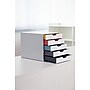 Durable Varicolor Stackable Storage Drawer, 5 Drawers, Plastic, Multicolored (762527)~#|#~9854A55D-E5F0-47D6-92F915B94D73EE35_sc7