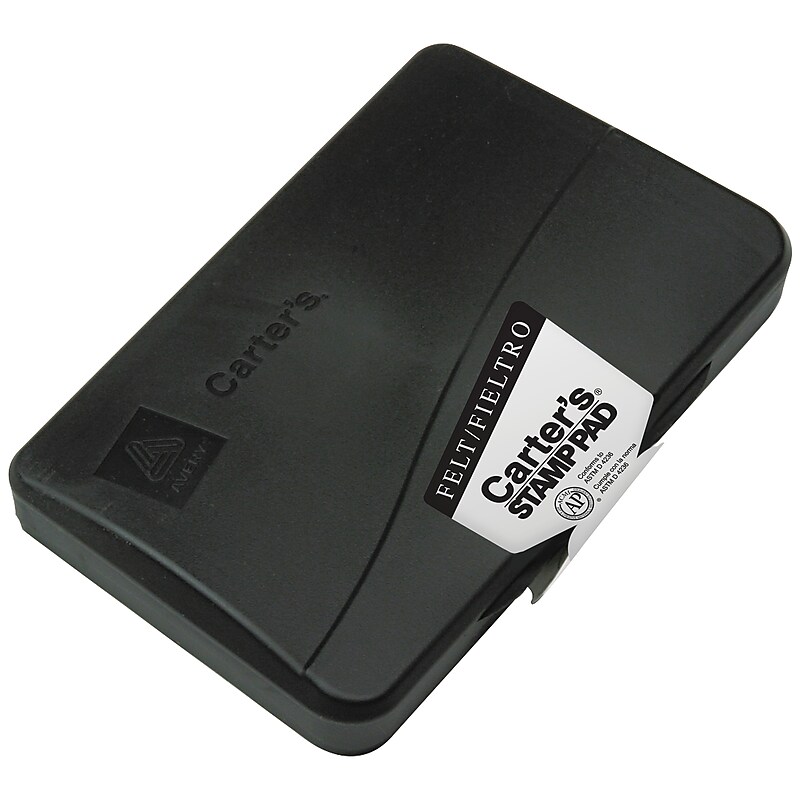 Avery Carter's Stamp Pad, Black Ink (21082) image 1