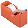 JAM Paper 3-Piece Desk Organizer Set, Plastic, Orange (337841ORS)~#|#~98598F0C-390B-42E6-A56680FEFF900BA4_sc7