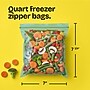 Glad Zipper Freezer Storage Bags, Quart, 20 Bags/Box (57035)~#|#~9859D776-D233-44C4-82203758A651C9B0_sc7