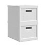 Techni Mobili Storage Box with Lid, Plastic, White, 2/Pack (RTA-SBX200)~#|#~985DD98E-DA63-4A09-923ED2D09DBB789F_sc7