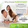 PURO²XYGEN P500i HEPA Tower Air Purifier, 4-Speed, WiFi Enabled, White (P500I)~#|#~985DDFB1-0414-4384-96F217855B2A3CC8_sc7