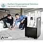 AdirOffice 20-Slot Mobile Roll File, 24.75"H x 15.25"W x 13.25"D, Black (624-BLK)~#|#~9860E66B-4DC9-4210-BF6933C9BB7A7EB7_sc7