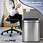 Alpine Industries Stainless Steel Trash Can with Liner, 5.3 Gallon (ALP470-20L)~#|#~9861B49C-C5B9-4733-9C1F2E7A835259C1_sc7
