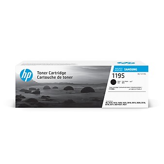 HP 119S Black Toner Cartridge for Samsung MLT-D119S (SU864), Samsung-branded printer supplies are now HP-branded
