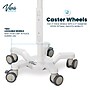 Viva Comfort Edan Elite V-Series Monitor Universal Vital Sign Mobile Stand with Mounting Plate, White (ADIME912-C-MP-07-MK)~#|#~98652CC5-4471-4F6F-A6F4DB4129CB7520_sc7