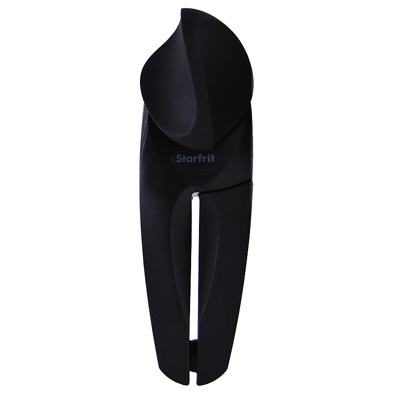 Starfrit MightiCan Heavy-Duty Non-Slip Knob Can Opener, Black (092305-012-BLCK) image 1