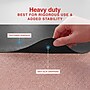 Staples Carpet Chair Mat, 36" x 48", Designed for Low-Pile Carpet, Black Vinyl (128004)~#|#~9872AFB8-C527-4DC5-8110DB6B2CED8D31_sc7