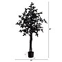 Nearly Natural Artificial Halloween Black Maple Tree, 4' (T5155)~#|#~9873A15F-80A1-42FB-B9C4DC65D5559ED9_sc7