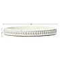 Storied Home White Round Decorative Wood Tray (EC0387)~#|#~9873CADD-B056-4964-BBC1F2B46C7EBB3C_sc7