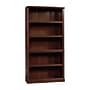 Sauder Select 70"H 5-Shelf Bookcase with Adjustable Shelves, Select Cherry (412835)~#|#~9874CDD5-03F7-4FD4-9A7752416D590C76_sc7