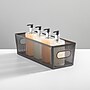 mDesign Steel Organizer, Matte Black (25991) ~#|#~98815598-2875-4E9F-8998179470A46A5E_sc7
