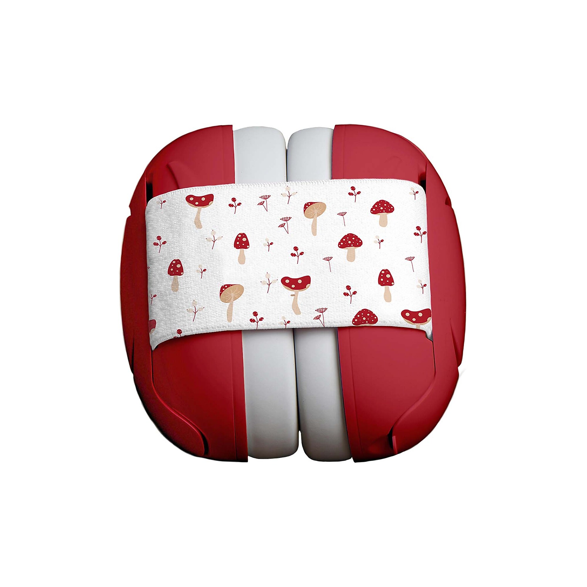 FDMT Baby Protective Earmuffs, Scarlet Mushrooms (MNO4282000) Sansujyuku sansujyuku.com
