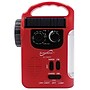 Supersonic 5-Way Emergency Solar/Hand Crank Radio, Water Resistant, Red (SSCSC1095ER)~#|#~9888D24F-0E8A-4239-99AE962D7750D4DE_sc7