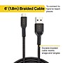 NXT Technologies™ 6 Ft. Braided Lightning to USB Cable, Black (NX60464)~#|#~988B20AB-9A59-4CFF-A527F556F6CC013B_sc7