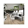 Bush Business Furniture Office in an Hour 63"H x 65"W Cubicle Panel Workstation, Pure White (WC36192-03K)~#|#~988BC6A9-6EE6-47A9-93FA9733D0D7BF44_sc7