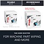 WypAll PowerClean X80 Nylon Cleaning Wipers, 12" x 12.5", White, 50 Wipers/Box, 4/Carton (41026)~#|#~9891E6D1-74BD-4B98-9004CCE6A9A06145_sc7