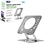 Uncaged Ergonomics 10.2" x 10" Metal Swivel Laptop Stand 2.0, Silver  (SLS-Silver)~#|#~9892334A-493D-4505-B6C56F8C4A153152_sc7
